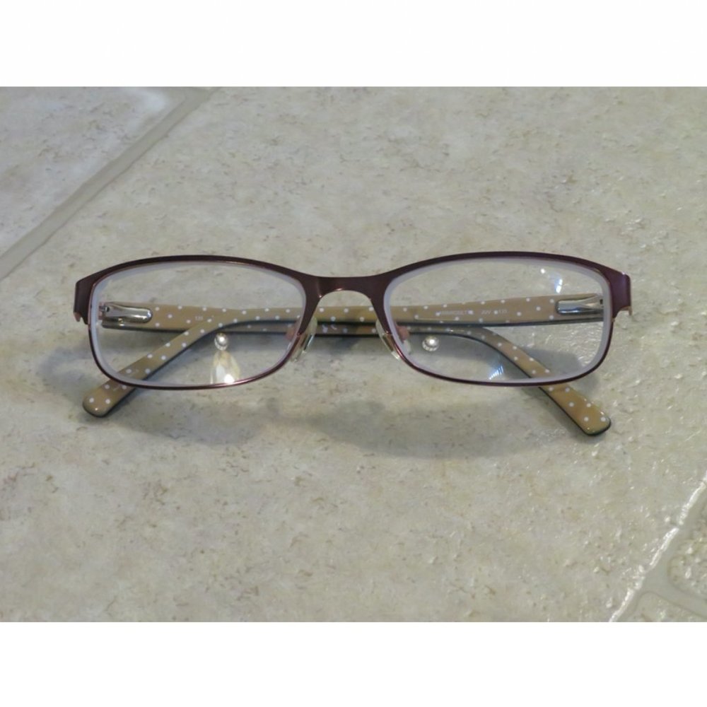 Kate Spade New York Glasses | Wire Eyeglass Frames | Ambrosette | Polka Dots
